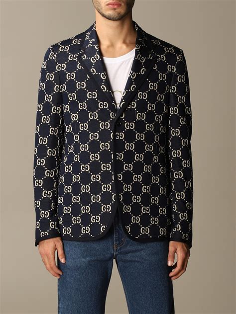 gucci blue coat|Gucci coat price.